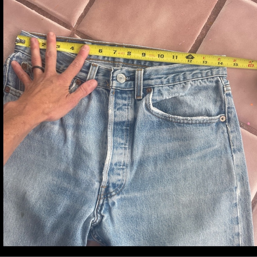 🤩 SOLD-Vtg 80s 501xx Button-fly Levi Jeans 28”X 29” - Picture 13 of 14